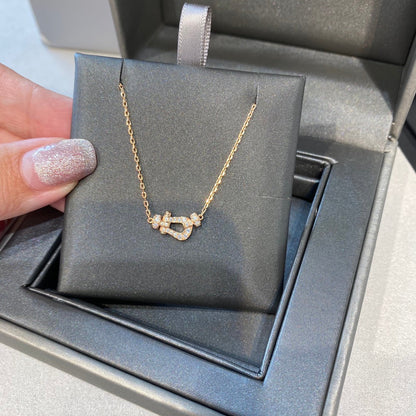 [moco jewelrys]FORCE 10 DIAMANT HALSKETTE AUS ROSÉGOLD MINI MODELL