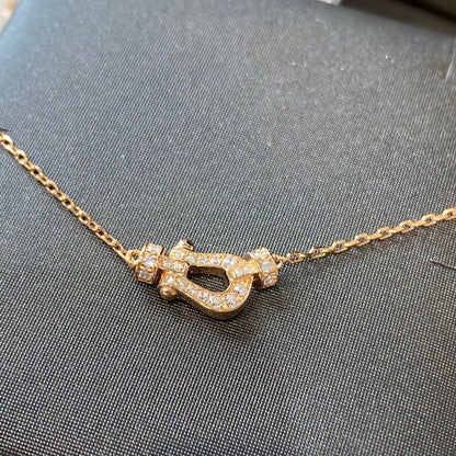[moco jewelrys]FORCE 10 DIAMANT HALSKETTE AUS ROSÉGOLD MINI MODELL