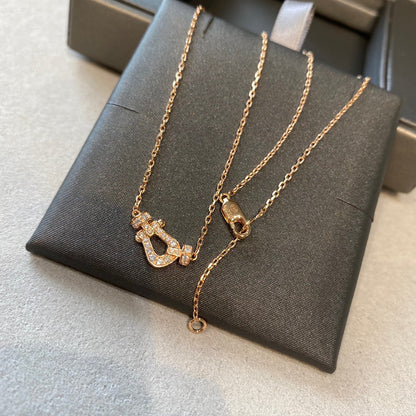 [moco jewelrys]FORCE 10 DIAMANT HALSKETTE AUS ROSÉGOLD MINI MODELL