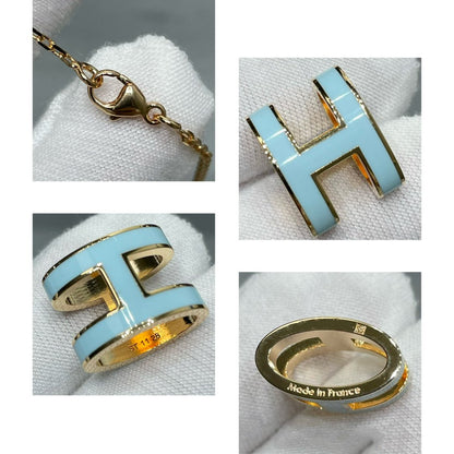 [moco jewelrys]POP H HIMMELBLAU HALSKETTE
