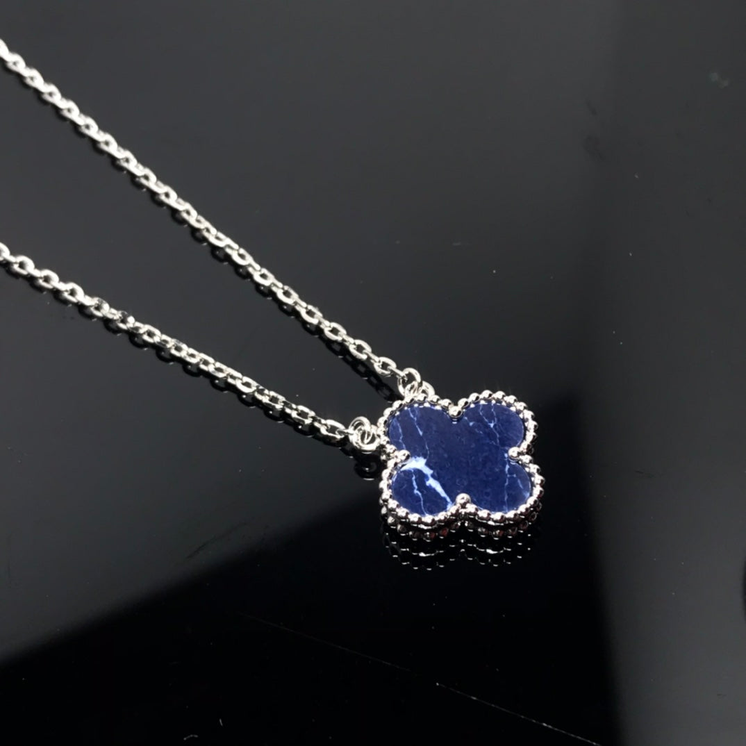 [moco jewelrys]KLEE PIETERSIT SILBER LANGE HALSKETTE