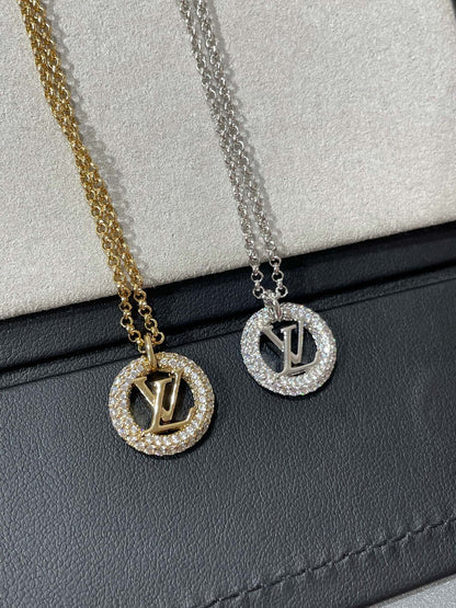 [moco jewelrys]BY NIGHT DIAMANT-HALSKETTE MIT PAVÉBESATZ