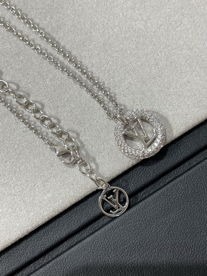 [moco jewelrys]BY NIGHT DIAMANT-HALSKETTE MIT PAVÉBESATZ