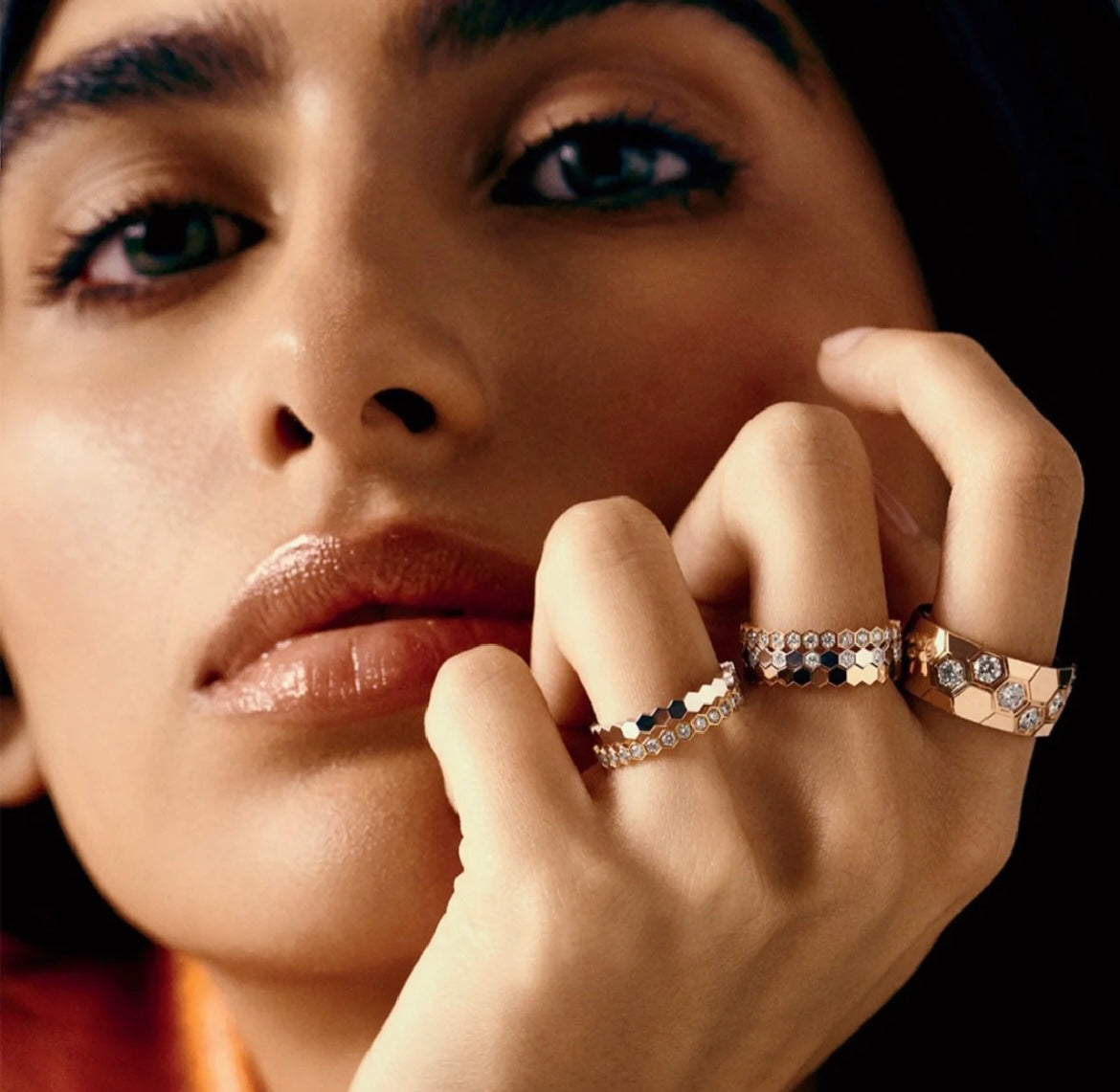 [moco jewelrys]BEE LOVE DIAMOND GROSSER RING