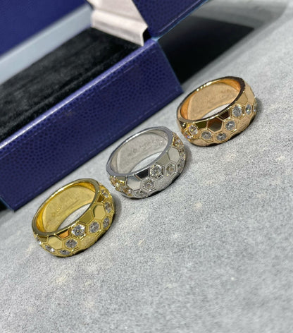 [moco jewelrys]BEE LOVE DIAMOND GROSSER RING
