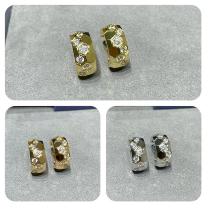 [moco jewelrys]BEE LOVE DIAMOND HOOP OHRRINGE