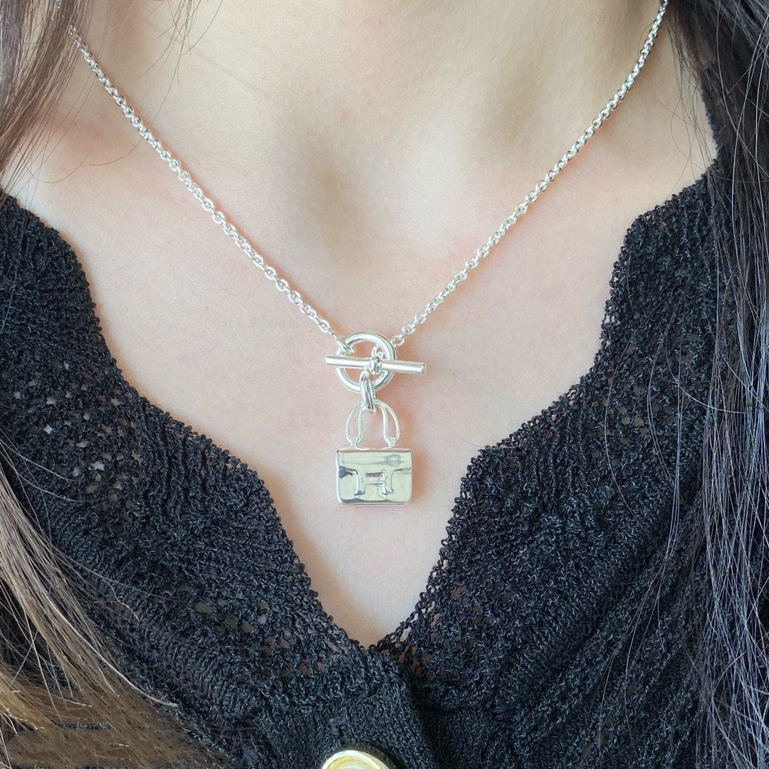 [moco jewelrys]Halskette CONSTANCE ANHÄNGER SILBER
