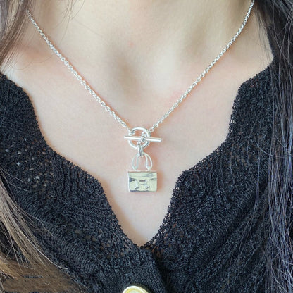 [moco jewelrys]Halskette CONSTANCE ANHÄNGER SILBER