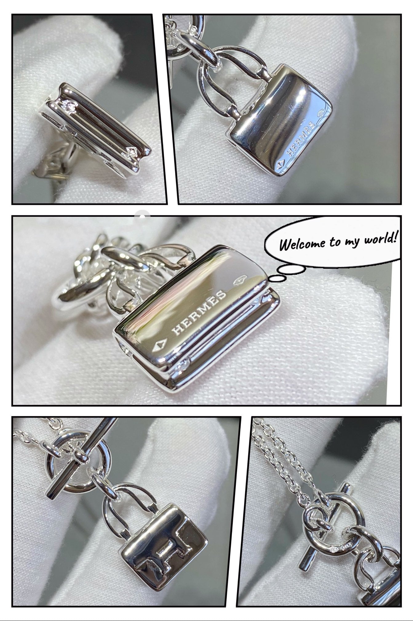 [moco jewelrys]Halskette CONSTANCE ANHÄNGER SILBER