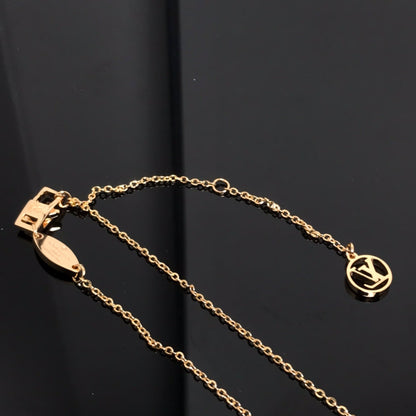 [moco jewelrys]COLOR BLOSSOM PINK MOP SUN GOLD HALSKETTE