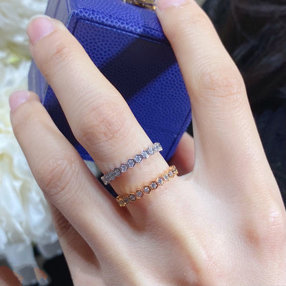 [moco jewelrys]BEE LOVE DIAMANT PAVÉ KLEINER RING
