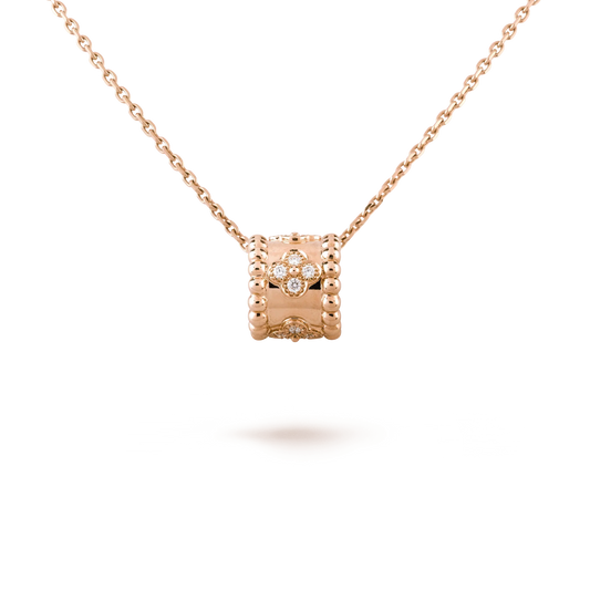 [moco jewelrys]PERLEE PEDANT NECKLACE GOLD / ROSE GOLD