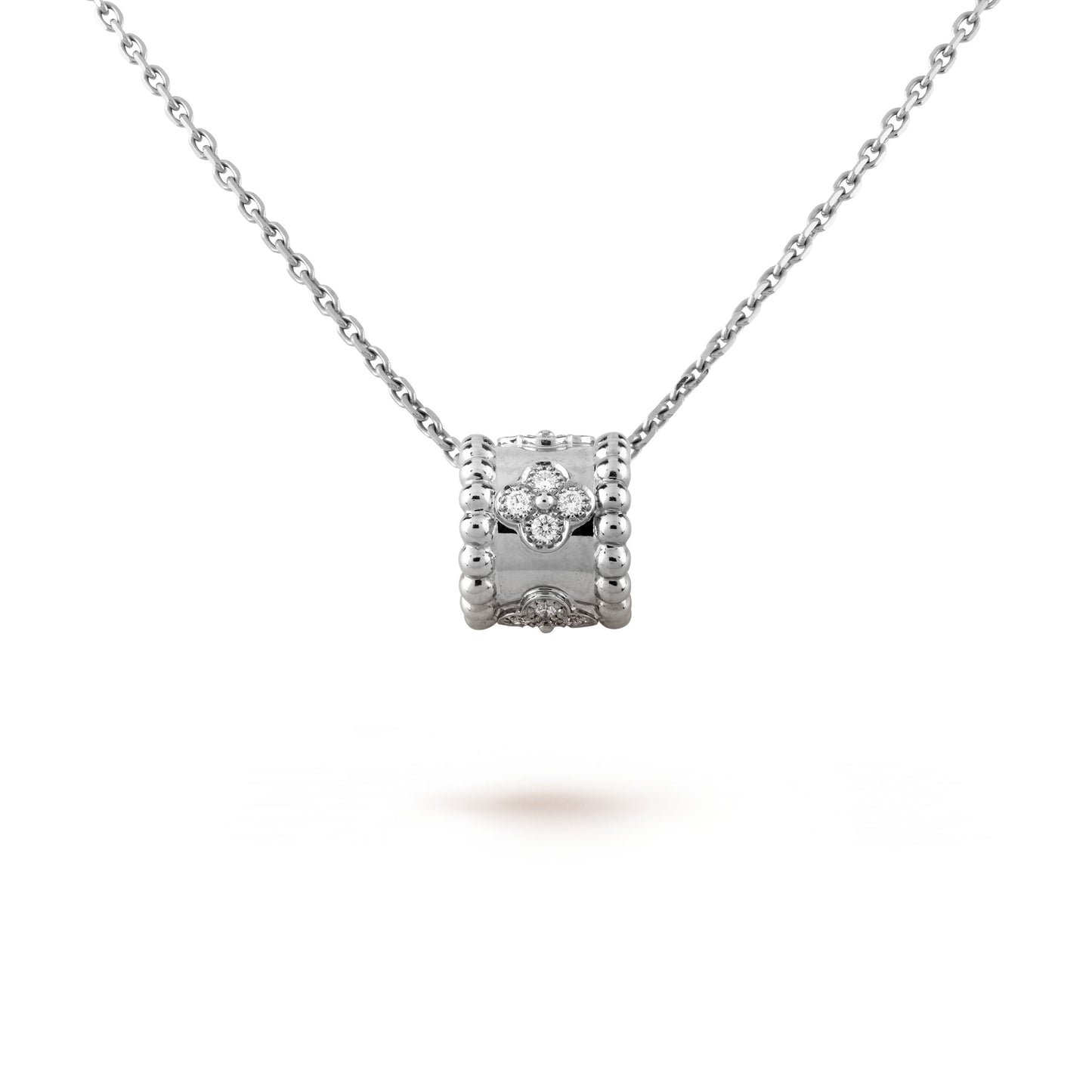 [moco jewelrys]PERLEE PEDANT SIVLER DIAMOND NECKLACE