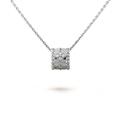 [moco jewelrys]PERLEE PEDANT SIVLER DIAMOND NECKLACE