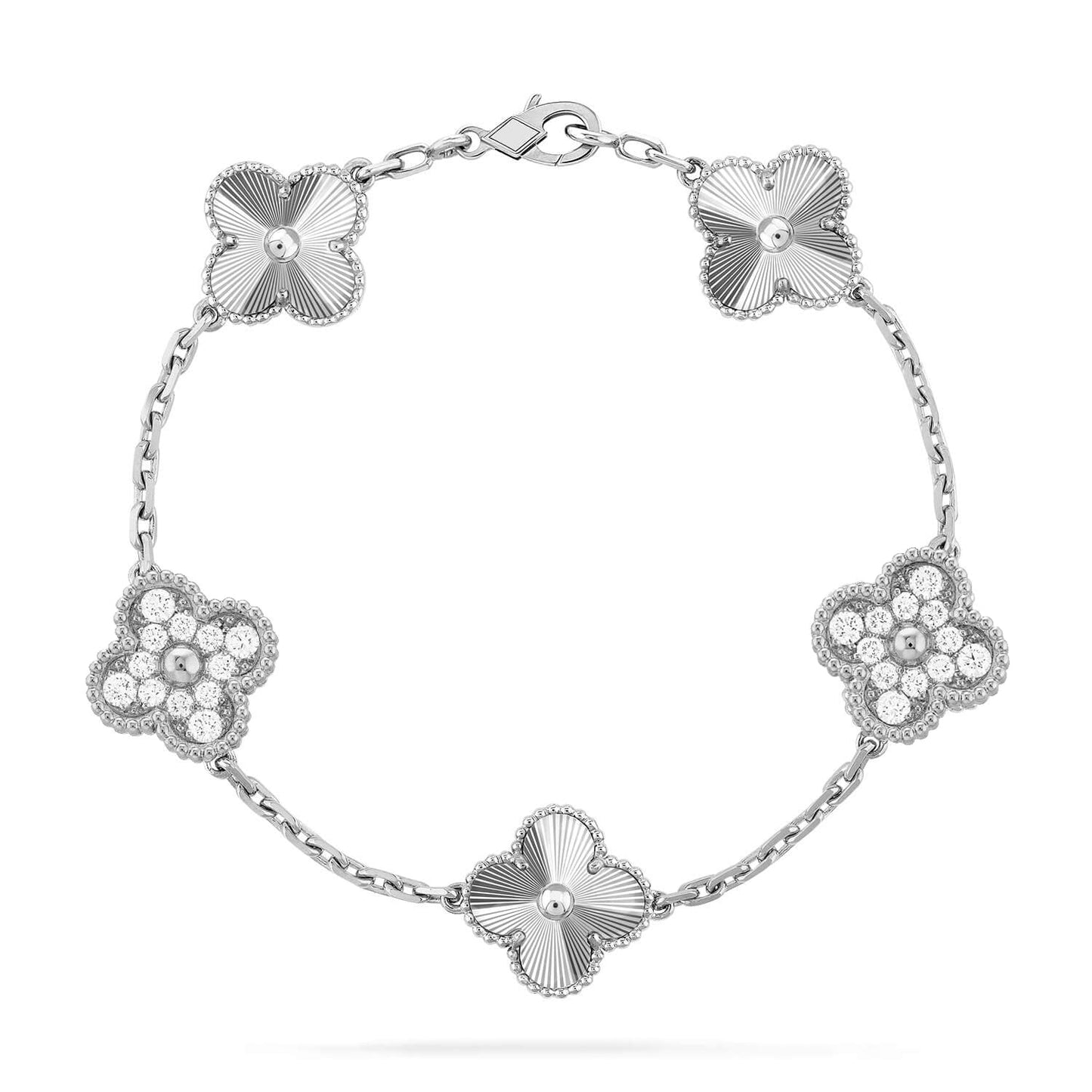 [Moco jewelrys] KLEEBlatt 5 MOTIVE LASER-ARMBAND KOLLEKTION
