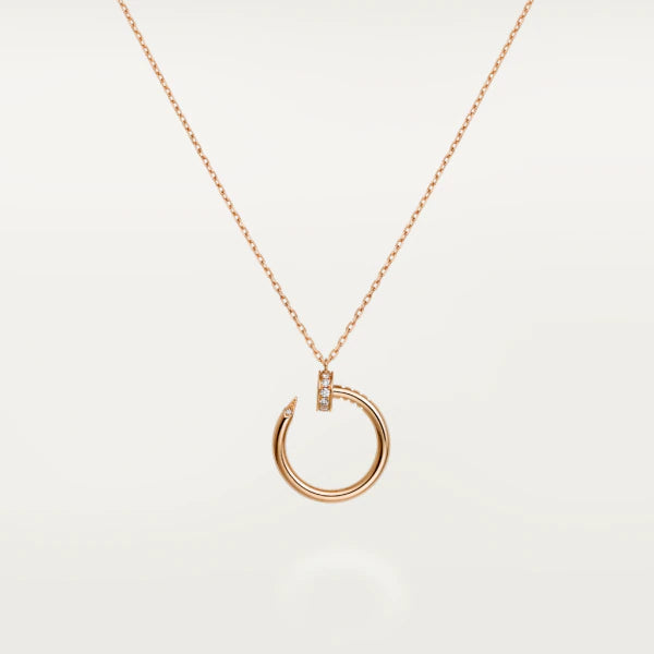 [moco jewelrys]JUSTE HALSKETTE ROSÉGOLD