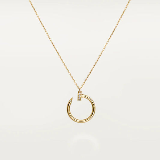 [moco jewelrys]JUSTE NECKLACE GOLD