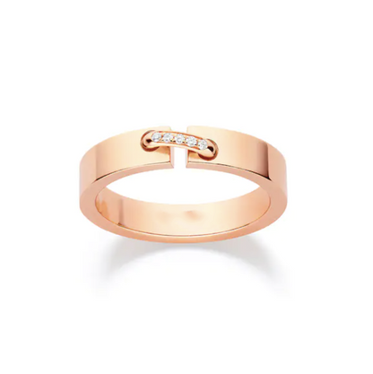 [moco jewelrys]ALLIANCE LIENS VIDENCE DIAMOND 4MM RING