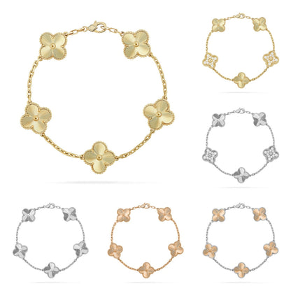 [Moco jewelrys] KLEEBlatt 5 MOTIVE LASER-ARMBAND KOLLEKTION