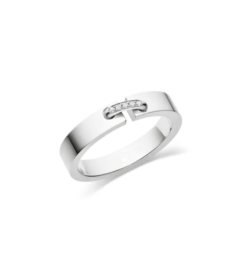 [moco jewelrys]ALLIANCE LIENS VIDENCE DIAMOND 4MM RING
