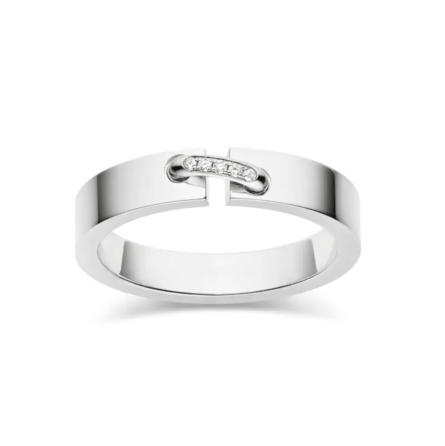 [moco jewelrys]ALLIANCE LIENS VIDENCE DIAMOND 4MM RING