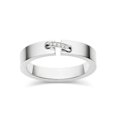 [moco jewelrys]ALLIANCE LIENS VIDENCE DIAMOND 4MM RING