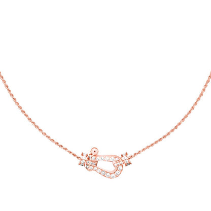 [moco jewelrys]FORCE 10 ROSÉGOLD DIAMANT HALSKETTE