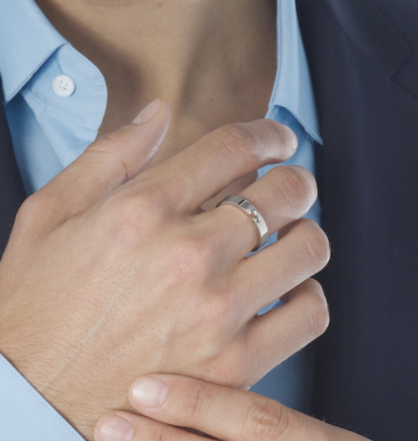 [moco jewelrys]ALLIANCE LIENS VIDENCE 4MM RING