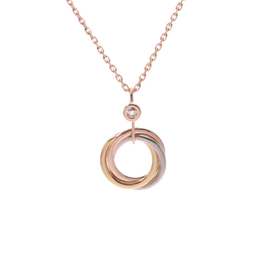[moco jewelrys]TRINITY SILBER GOLD ROSÉGOLD HALSKETTE