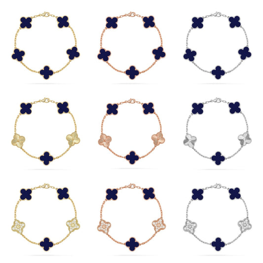 [Moco jewelrys]KLEE 5 MOTIV LAPISLAZULI ARMBAND KOLLEKTION