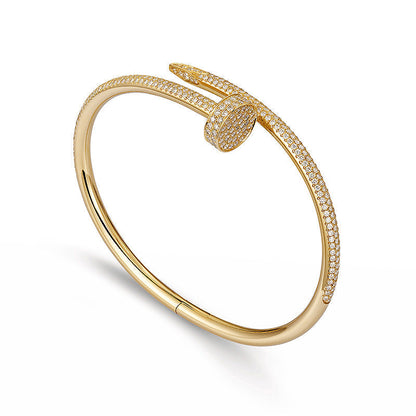 [moco jewelrys]JUSTE BRACELET 3.5MM ALL DIAMONDS