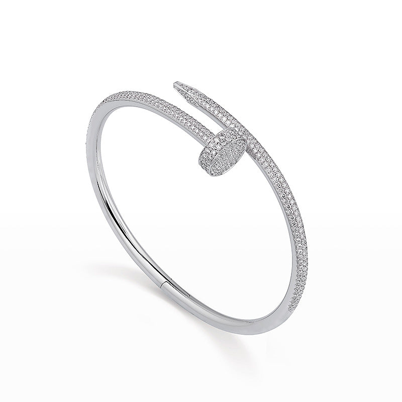 [moco jewelrys]JUSTE BRACELET 3.5MM ALL DIAMONDS
