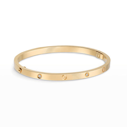[moco jewelrys]LIEBESARMREIF 3.65MM 6 DIAMANTEN