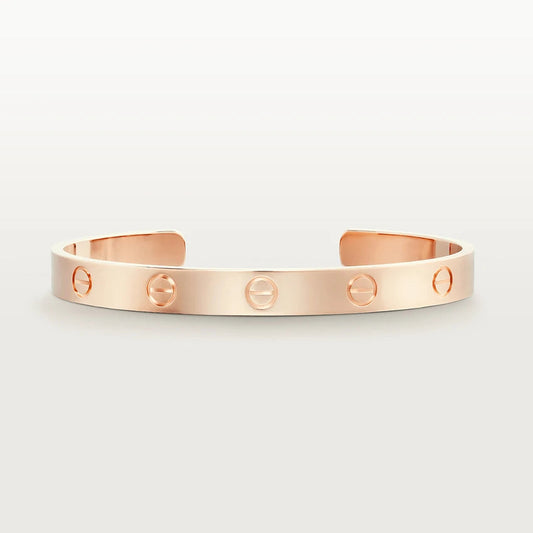 [moco jewelrys]LIEBESARMBAND 6.1MM OFFENE MANSCHETTE