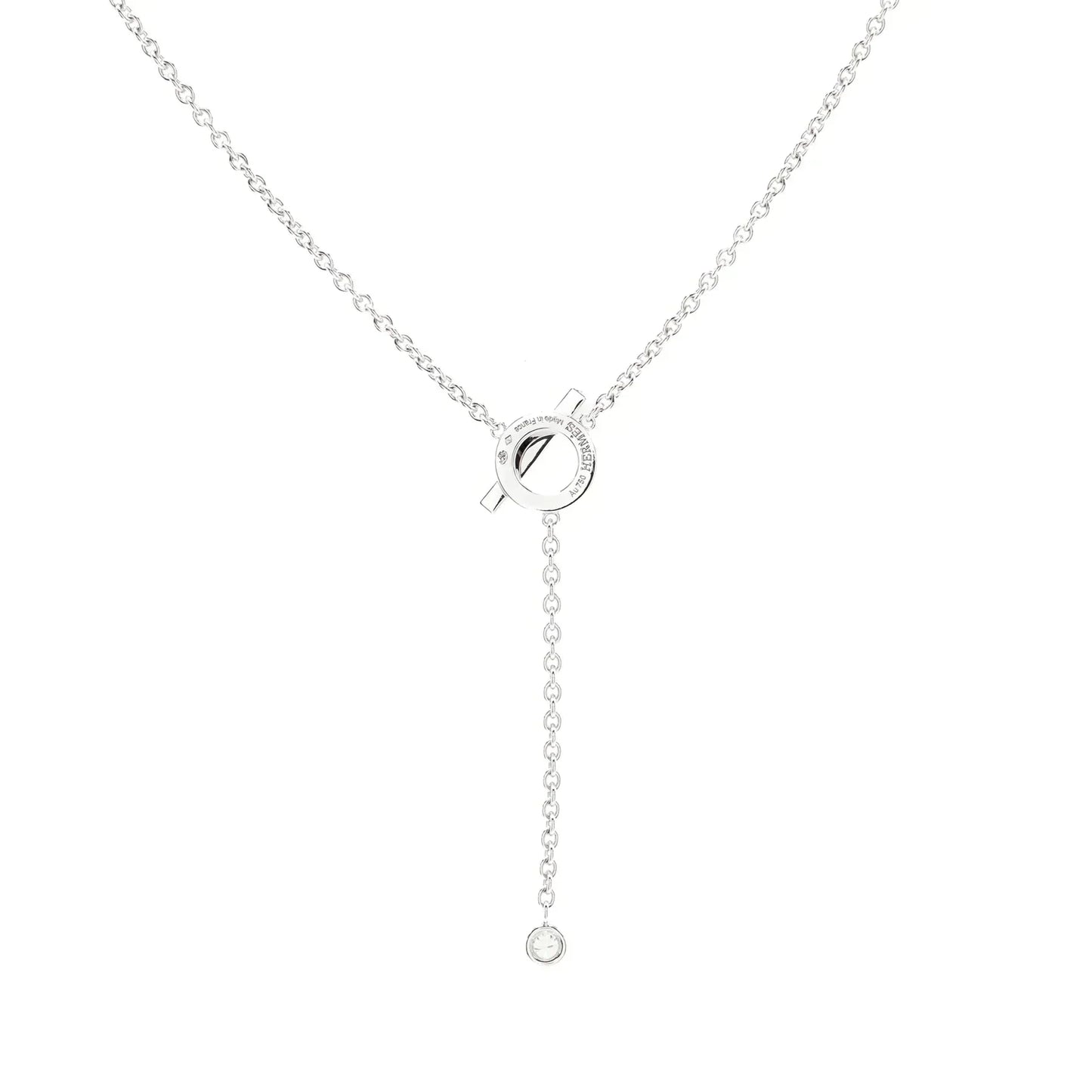 [moco jewelrys]FINESSE SILBER DIAMANTEN HALSKETTE