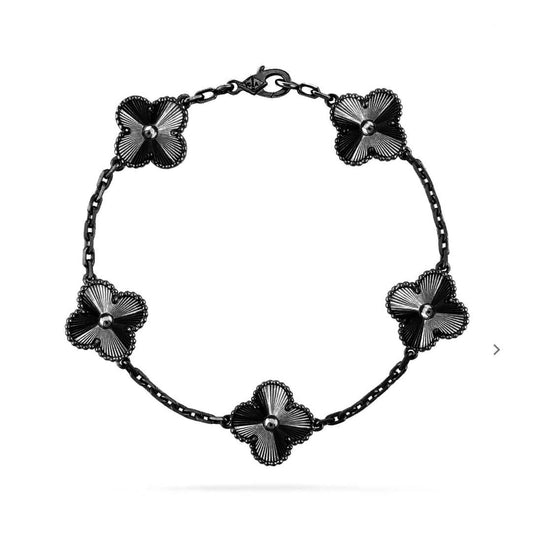 [Moco jewelrys]KLEE 5 MOTIV SCHWARZES ARMBAND