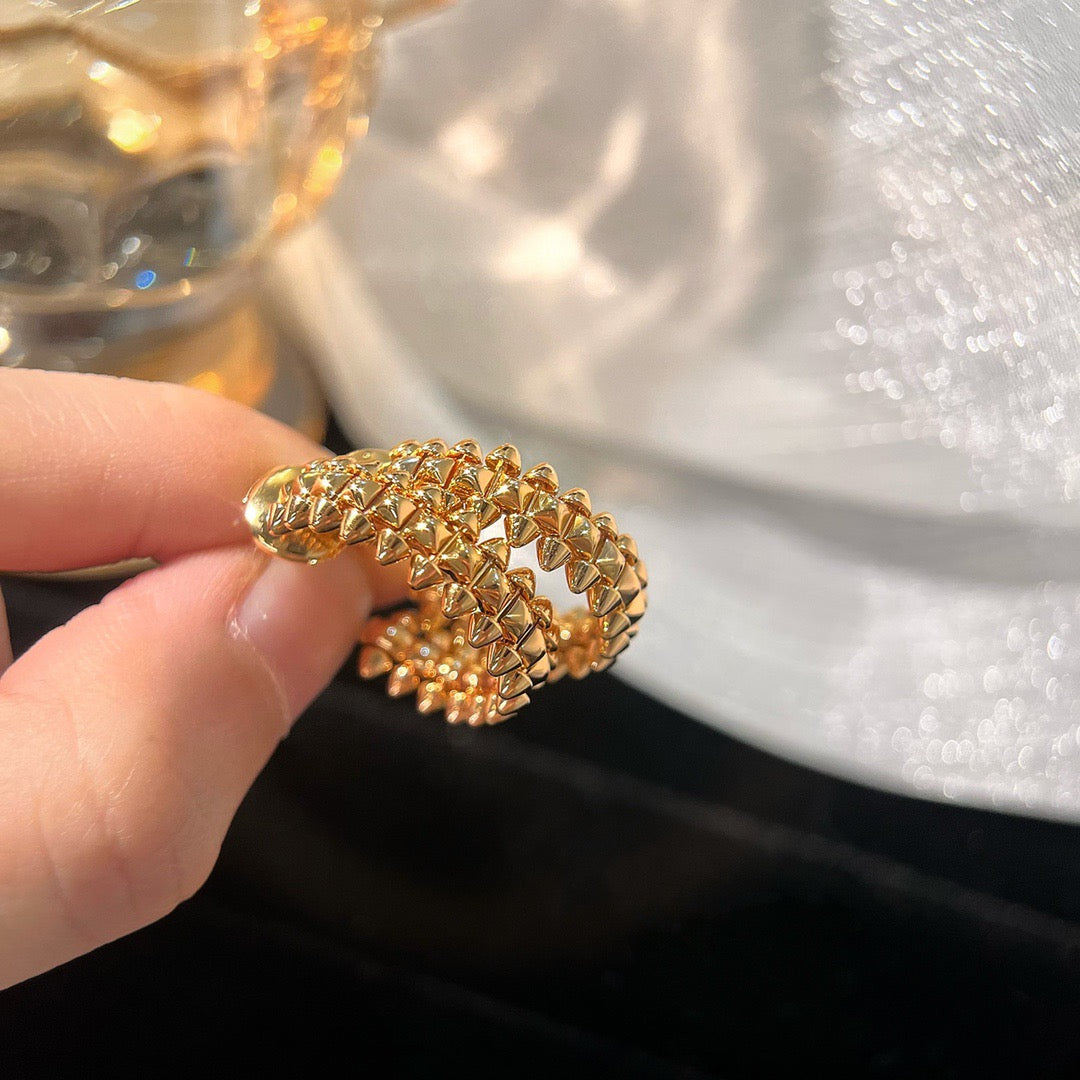 [moco jewelrys]CLASH SMALL HOOP EARRINGS