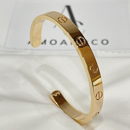 ¡®Moco¡¯LOVE BRACELET 6.1MM OPEN CUFF