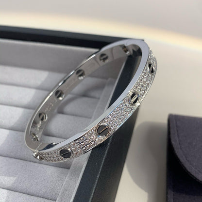¡®Moco¡¯LOVE BRACELET 6.1MM DIAMOND-PAVED CERAMIC