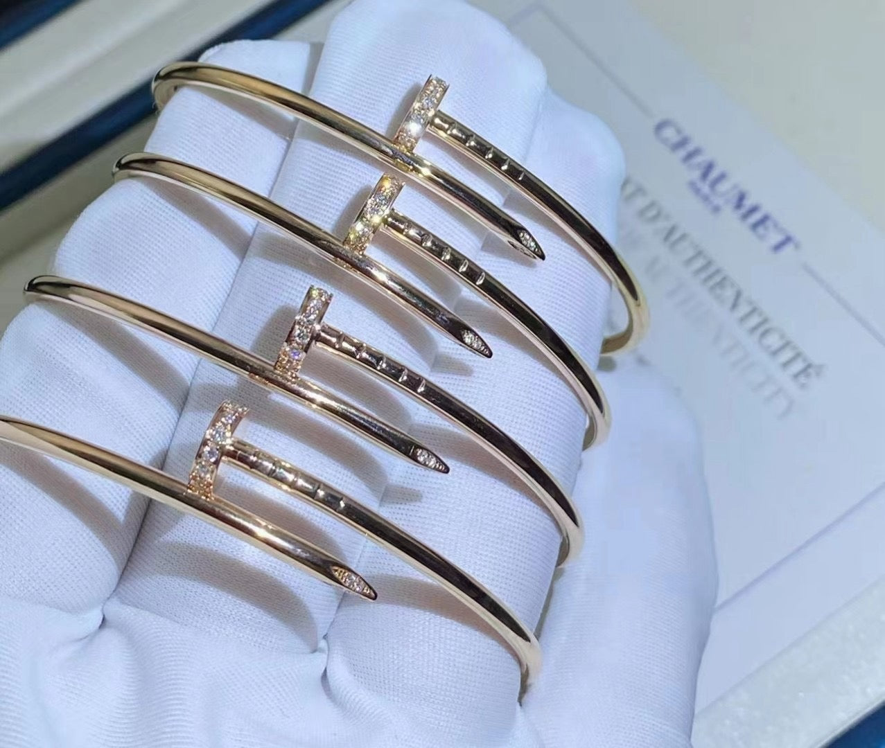¡®Moco¡¯JUSTE BRACELET 2.5MM DIAMONDS