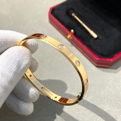 ¡®Moco¡¯LOVE BRACELET 6.1MM 10 DIAMONDS