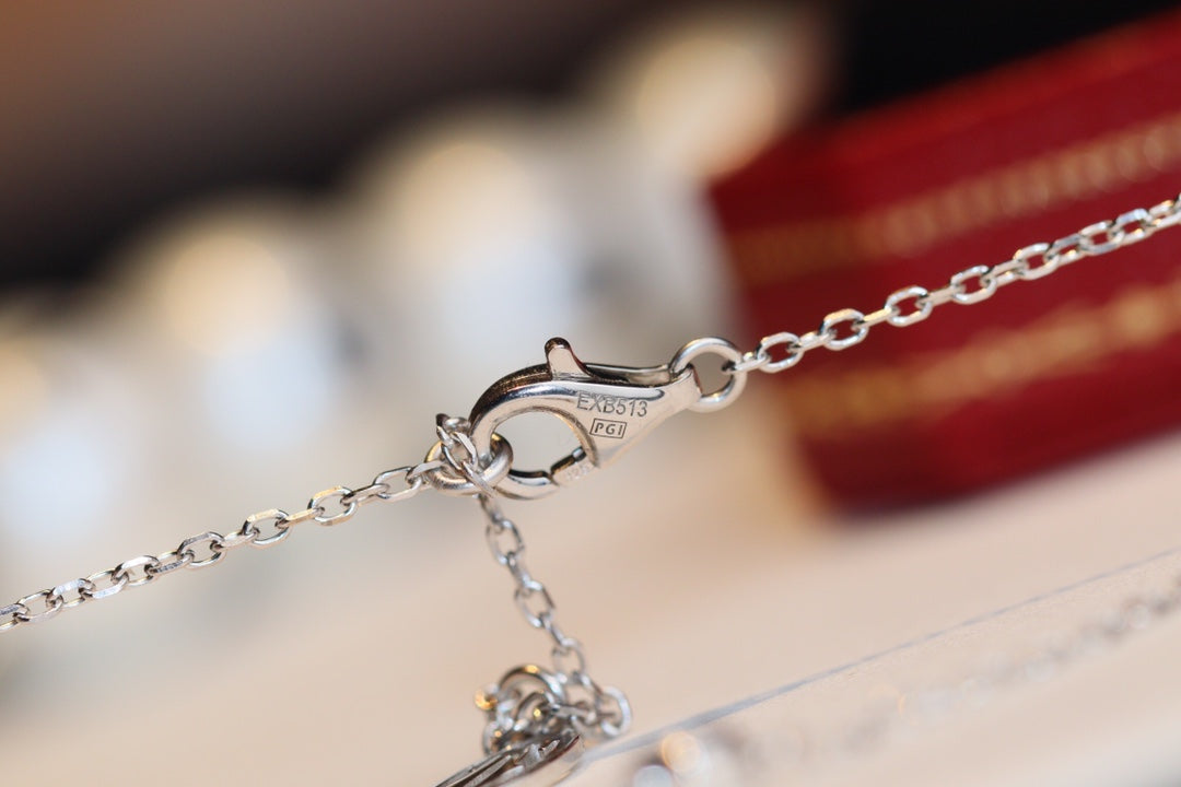 [moco jewelrys]DAMOUR DIAMOND NECKLACE