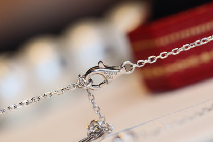 [moco jewelrys]DAMOUR DIAMOND NECKLACE