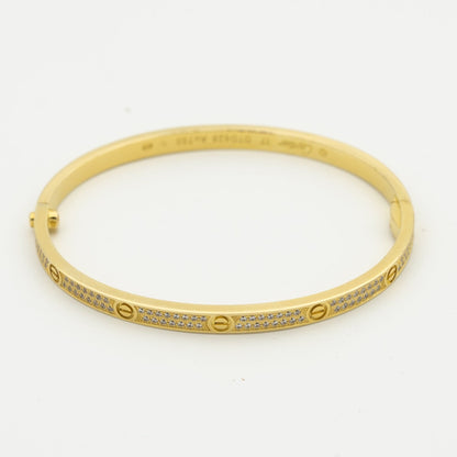 ¡®Moco¡¯LOVE BRACELET 3.65MM DIAMOND-PAVED