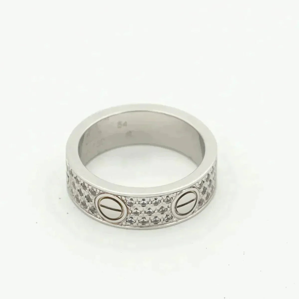¡®Moco¡¯LOVE RING 5.5MM DIAMONDS PAVED