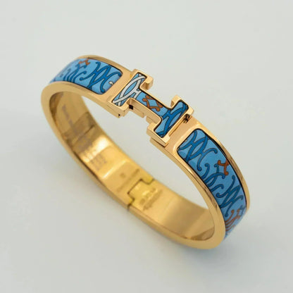 [moco jewelrys]H BRACELET BLUE MULTICOLOR