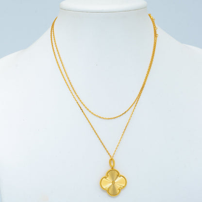 [moco jewelrys]KLEE 25MM ANHÄNGERKETTE GOLD