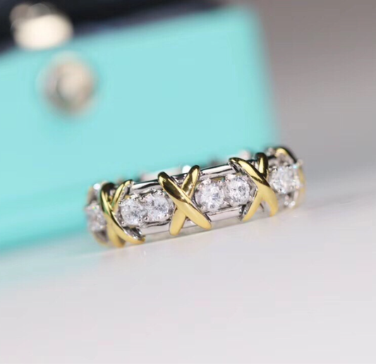 [moco jewelrys]Classic Gold Diamond Ring