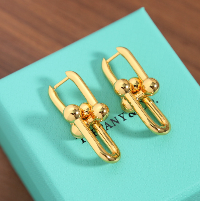 [moco jewelrys]TF HORSESHOE BUCKLE EARRINGS