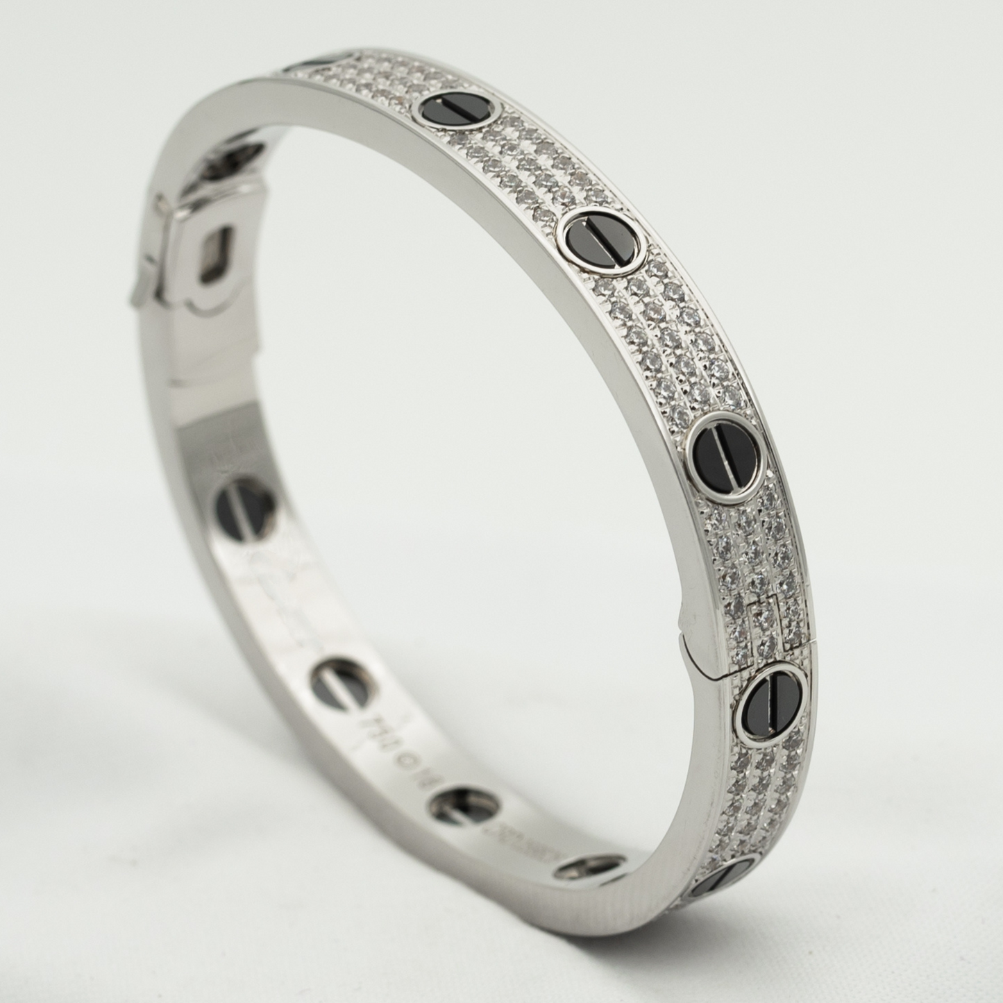 ¡®Moco¡¯LOVE BRACELET 6.1MM DIAMOND-PAVED CERAMIC